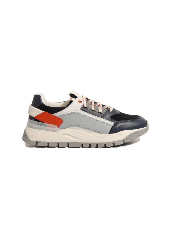 Комбинированные кроссовки Santoni