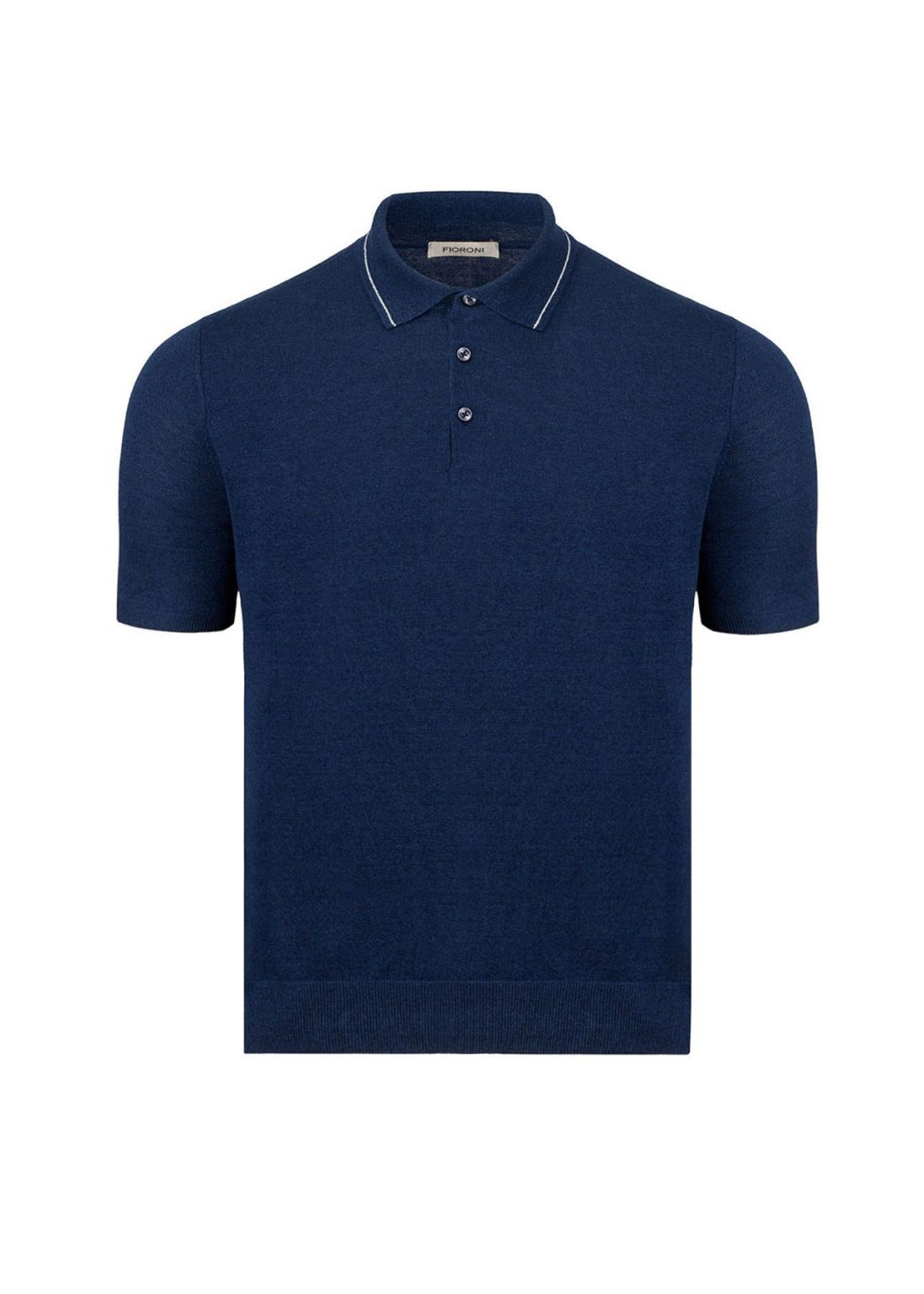 Поло Fioroni из смеси льна и хлопка - в интернет-магазине Intefra.ru