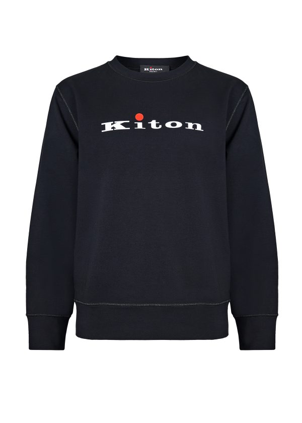Хлопковый свитшот Kiton